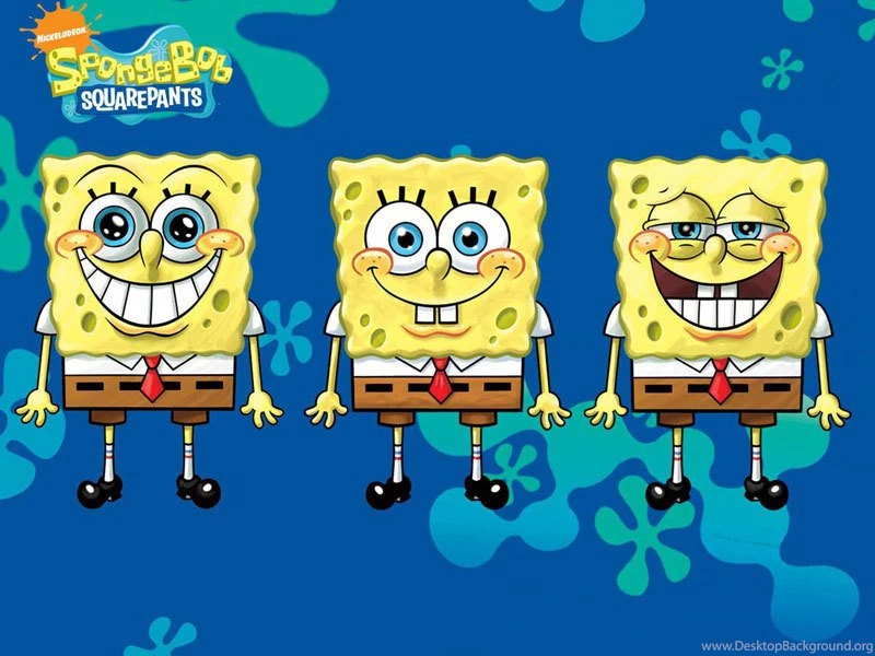 Spongebob Squarepants Face Happy Wallpapers Wid