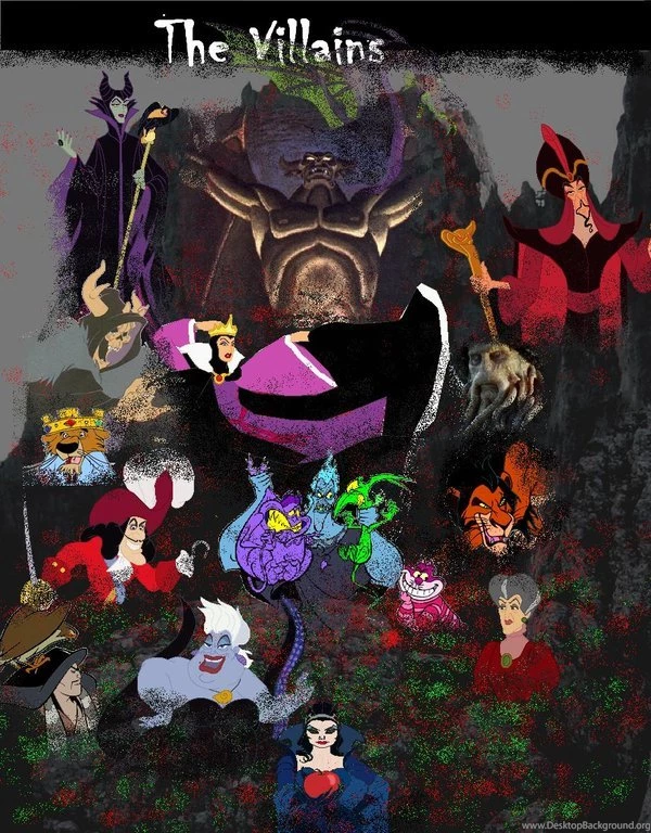 DeviantArt: More Like Disney Villains Wallpapers By Panda ai