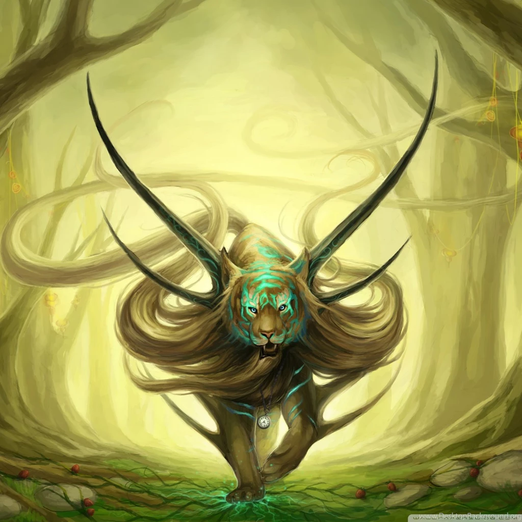 Fantasy Tiger HD Desktop Wallpapers : Widescreen : High Definition ...