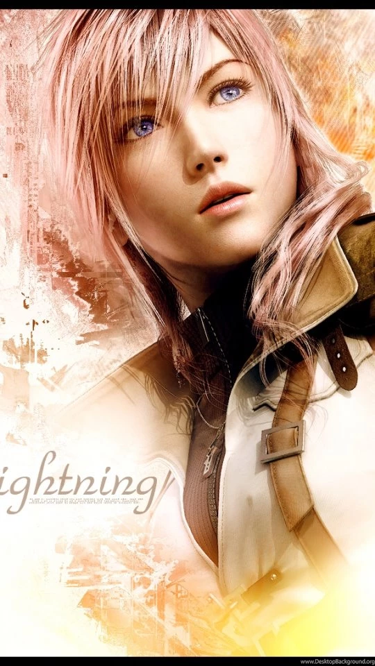 Download Wallpapers 540x960 Final Fantasy Xiii, Girl, Look, Eyes ...