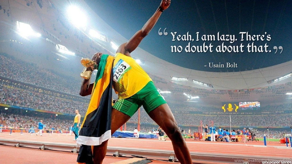 Usain Bolt Lazy Quotes HD Desktop Wallpapers : Widescreen : High ...