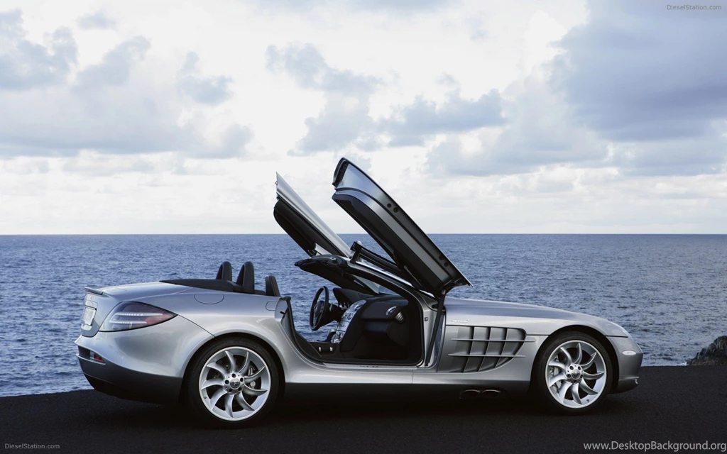 Mercedes McLaren SLR Roadster Widescreen Exotic Car Wallpapers