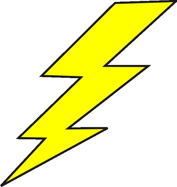 Lightning Bolt Clip Art At Clker.com Vector Clip Art Online ...