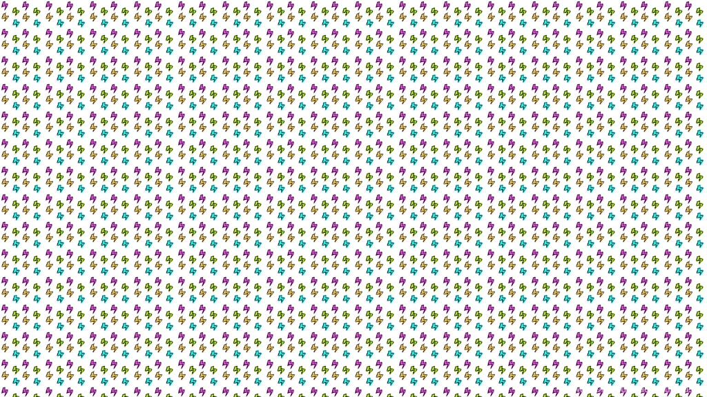 Crayon Lightning Bolts Desktop Wallpapers