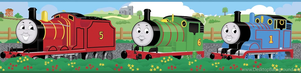 Thomas The Tank Engine Room Decoration Stick Ups And Wall Border