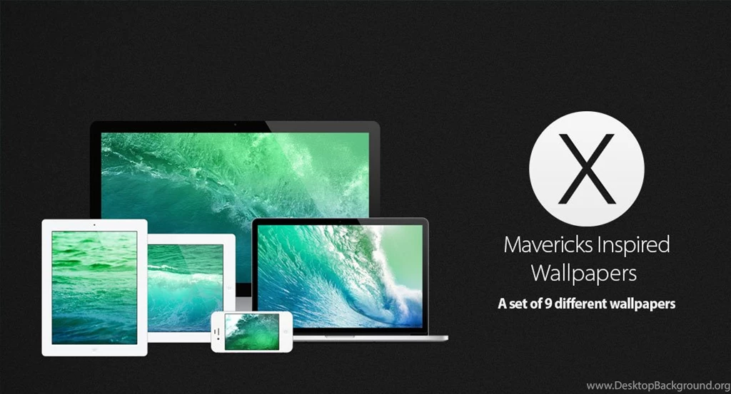 OS X Mavericks Inspired Wallpapers