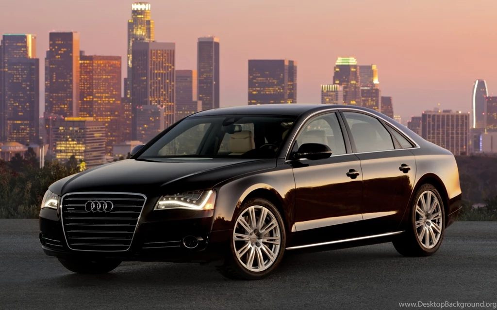 Audi A8 Black Car Wallpapers