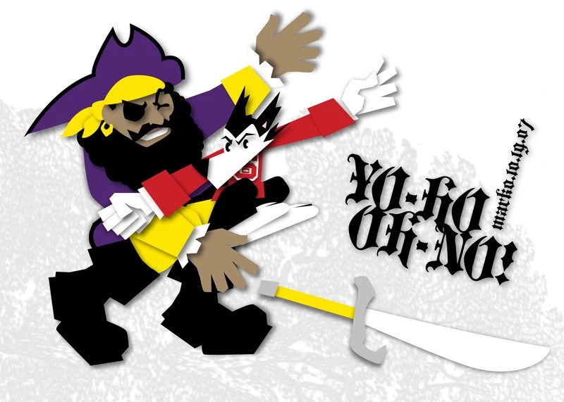 East Carolina University Wolfpackcartoons