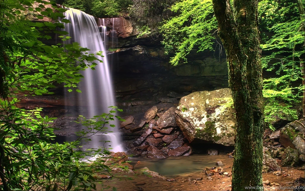 Desktop Wallpapers · Gallery · Nature · North Carolina Waterfalls ...