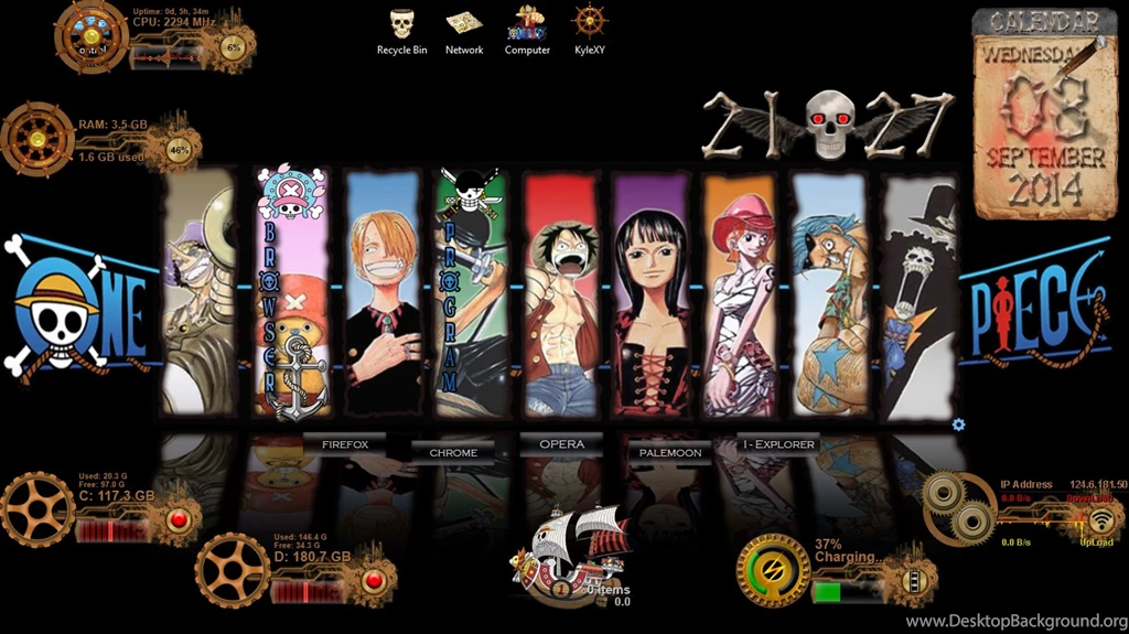 Amazing One Piece Theme Pack