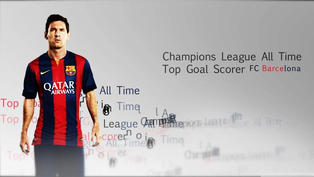 Lionel Messi All Time Champions League Top Goal Scorer HD ...