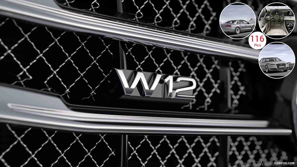 2014 Audi A8 L W12 6.3 FSI Quattro   Badge