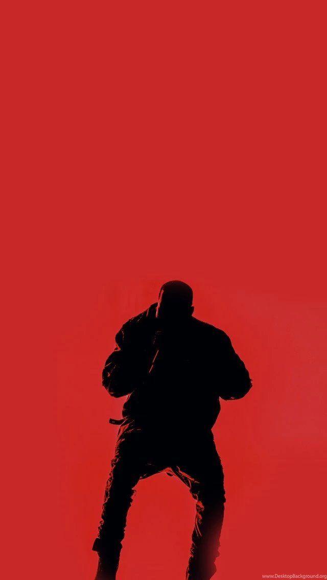 Fuck Everything.   Cudbino: KANYE RED  iPhone 5/5s Wallpapers