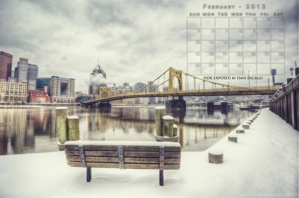 Time Marches On   February Desktop Wallpapers   Pittsburgh Photographer
