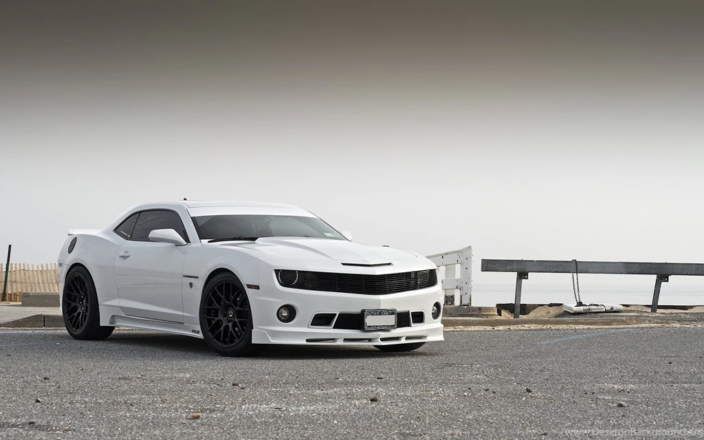 Download The White On Black Camaro Wallpaper, White On Black ...