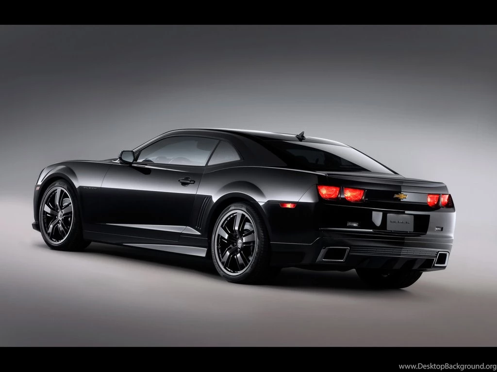 2008 Chevrolet Camaro Black Concept Rear And Side 2 1024x768 ...