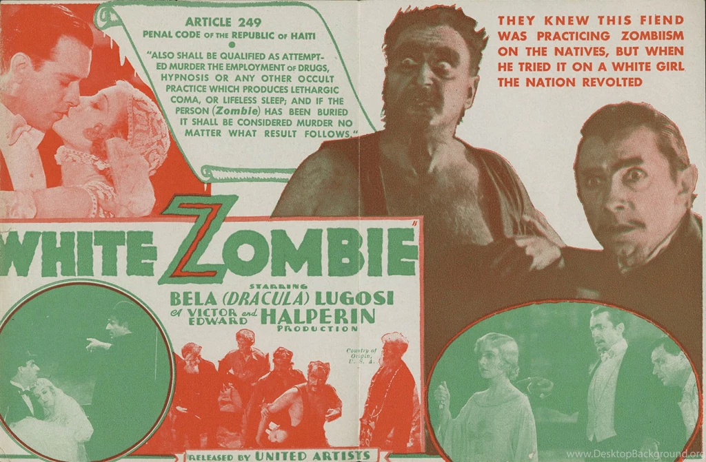 White Zombie   Vintage 1930s Movie Posters Wallpapers Image