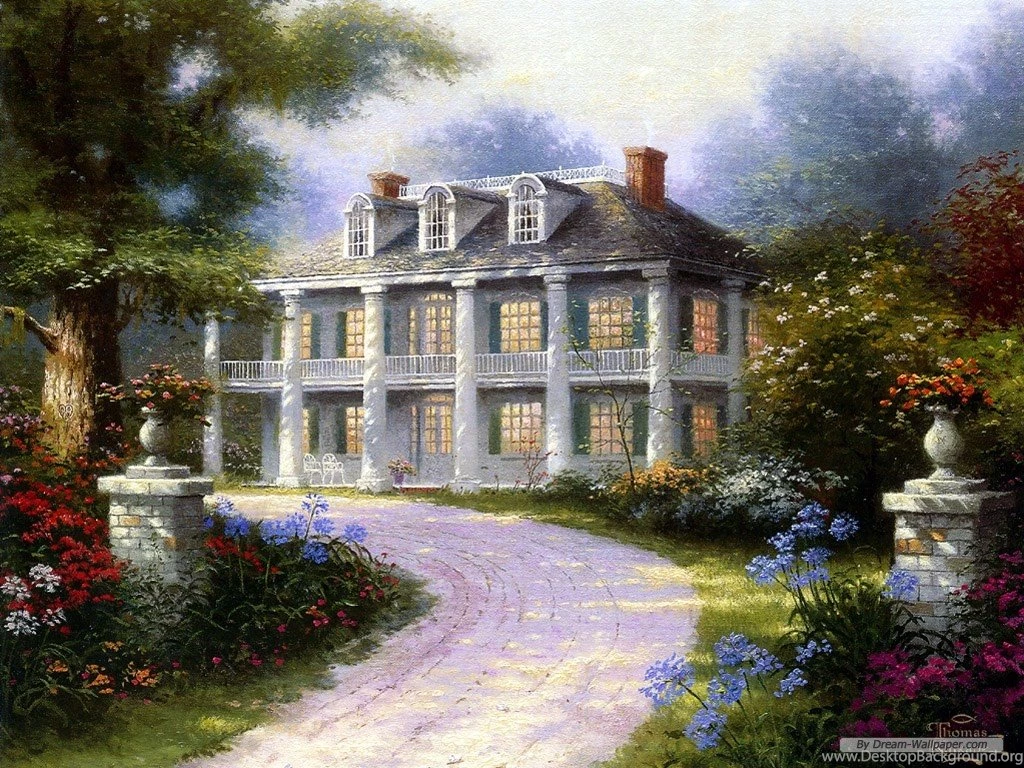 Free Wallpapers Free Nature Wallpapers Thomas Kinkade Wallpapers ...