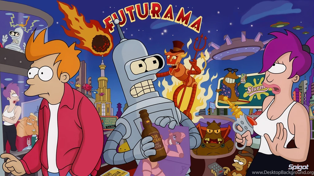 1920x1080 Futurama HDQ Image