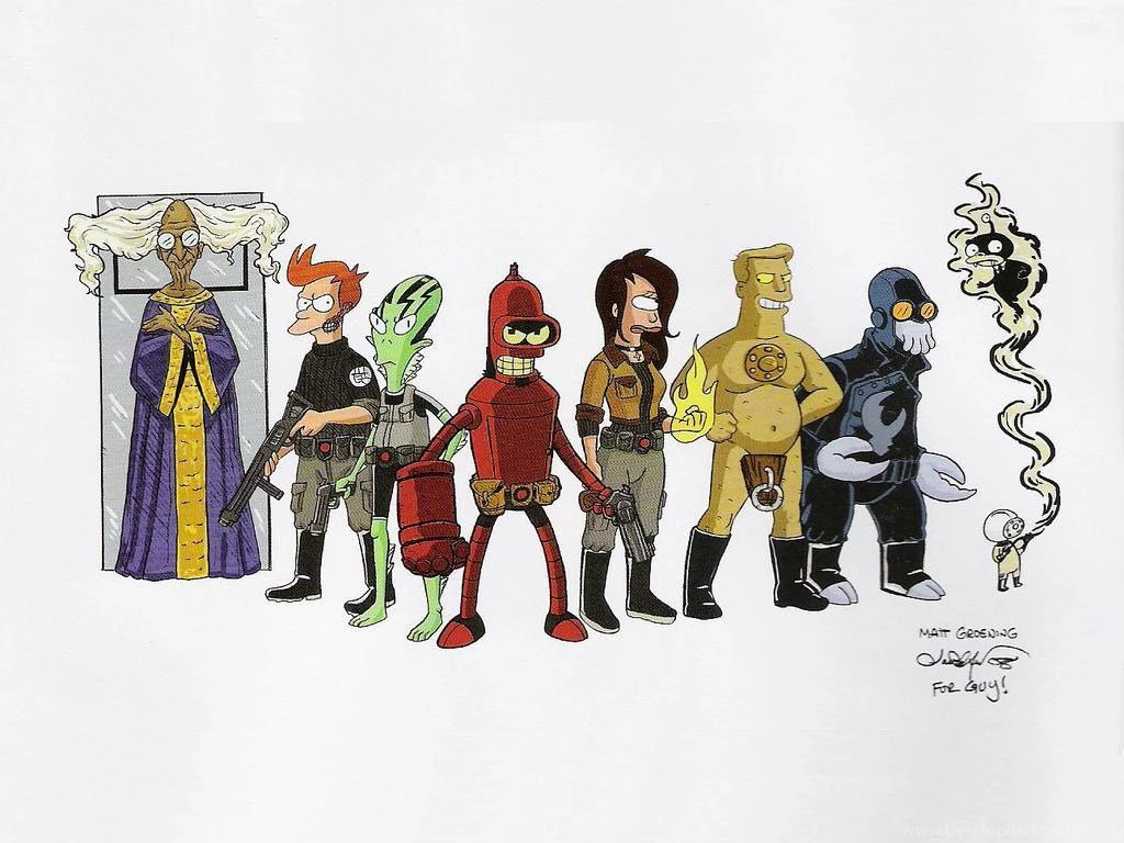 Top Cartoon Wallpapers: Futurama Wallpapers