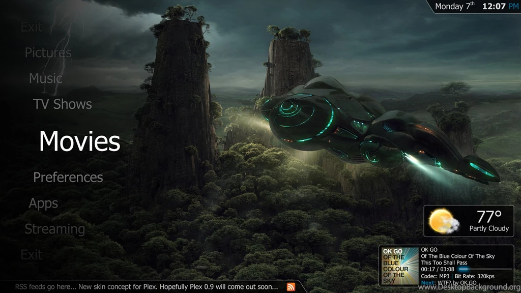 New MediaStream Concept Skin Plex Forums