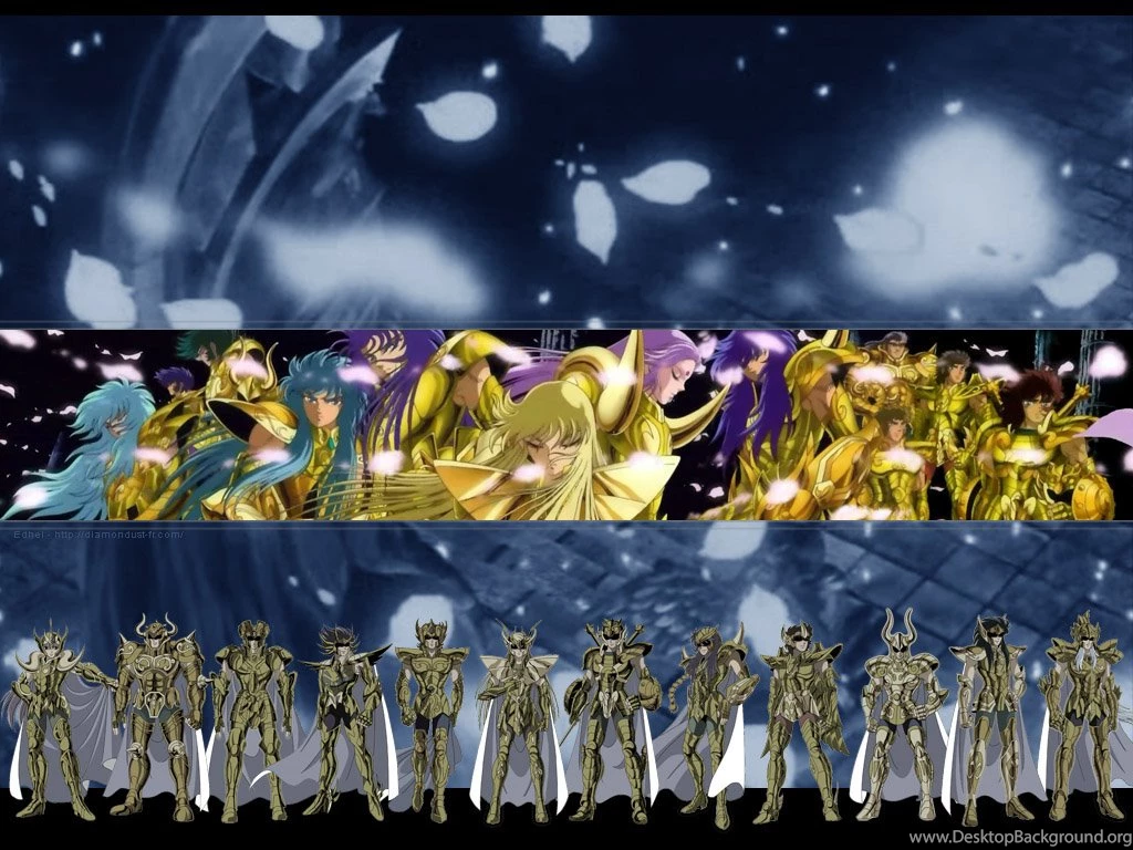 Saint Seiya Gold Saints Wall By Edhel44 On DeviantArt