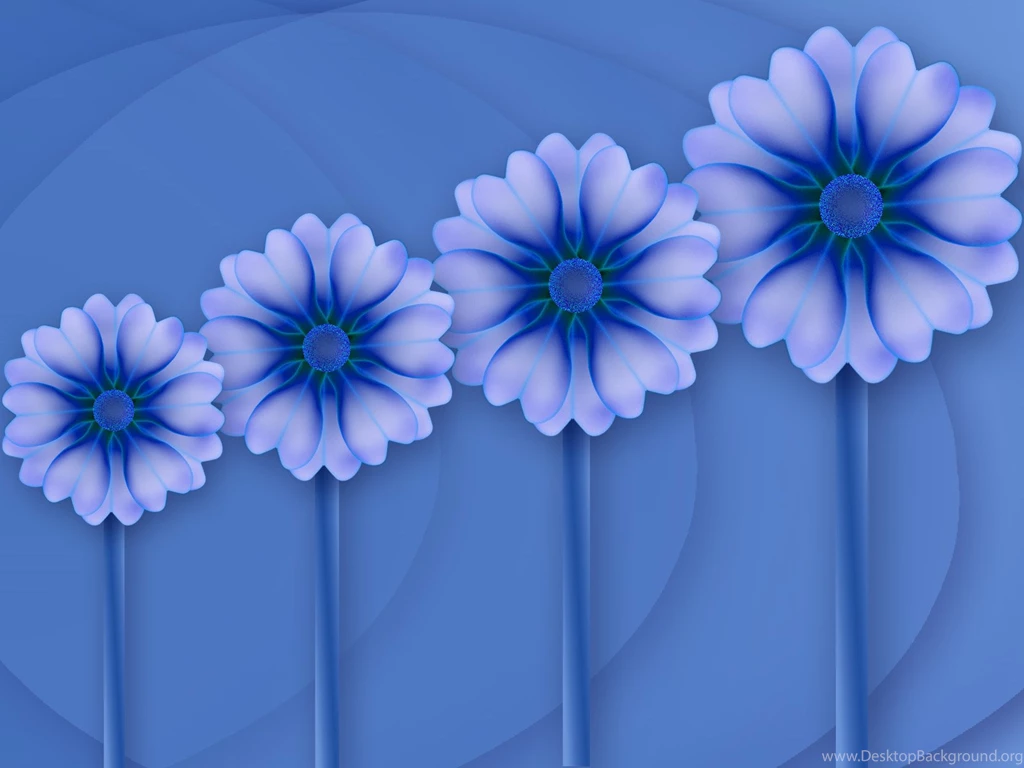 Blue Flower Wallpaper Images Is High Definition Wallpaper. You Can ...