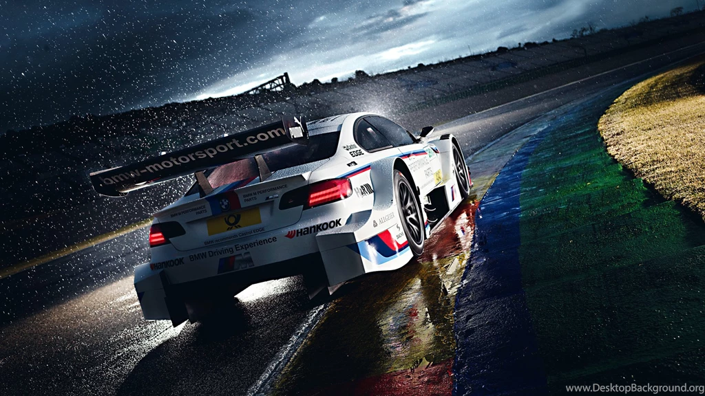 1920x1080 M3, Bmw, Rain, Dtm, Race, White, Team, Morning, Track ...