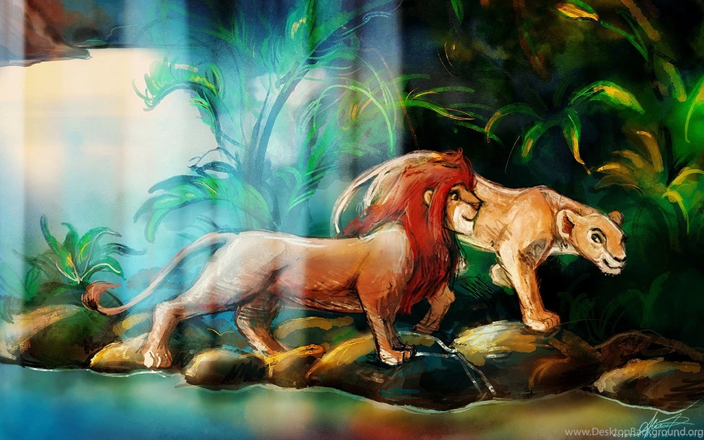 Nala And Simba Simba Wallpapers (35925704) Fanpop