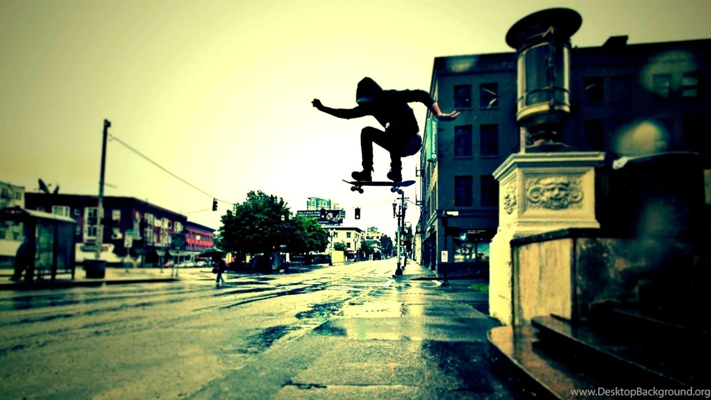 1920x1080 Urban Skateboard Trick Wallpapers