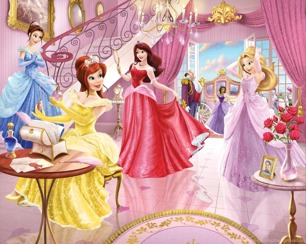 Beauty Disney Princess Wallpapers For Kids Room On LoveKidsZone ...