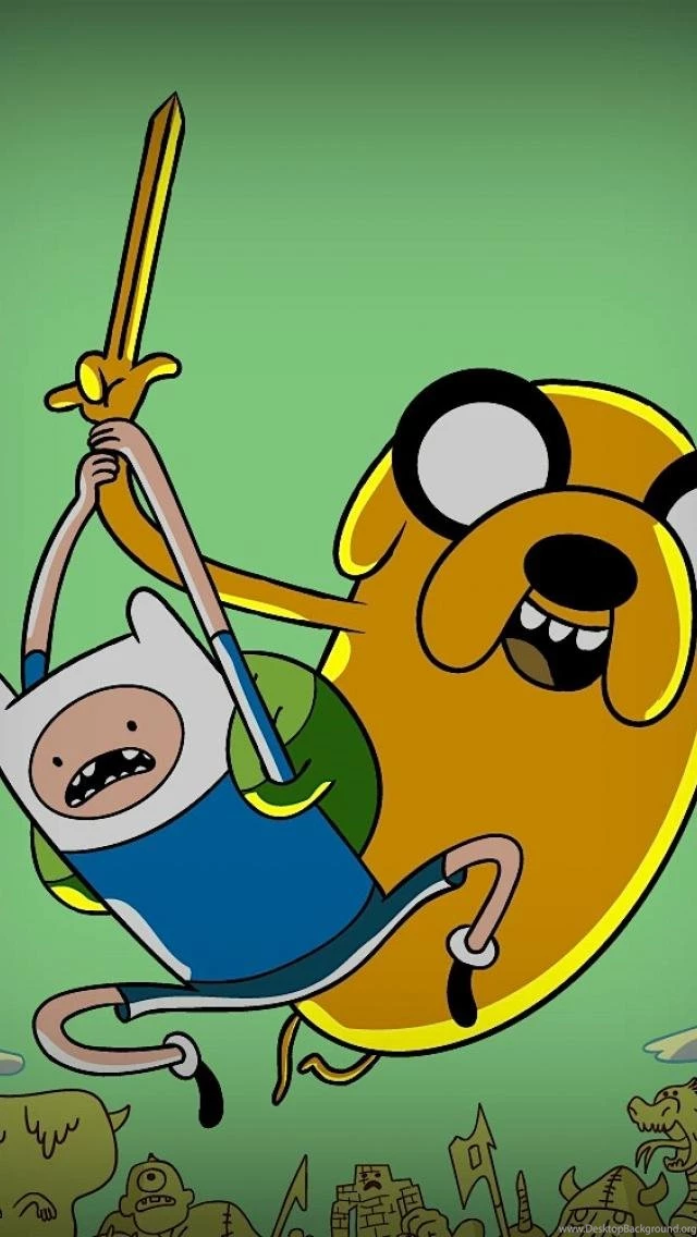 iPhone 5 Wallpapers (Adventure Time Attack! Wallpapers For iPhone 5)