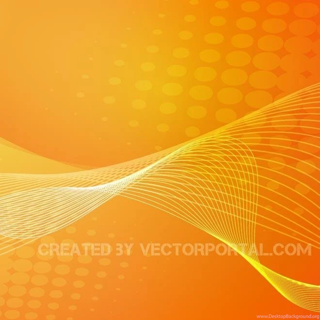 Abstract Orange Swirl Backgrounds
