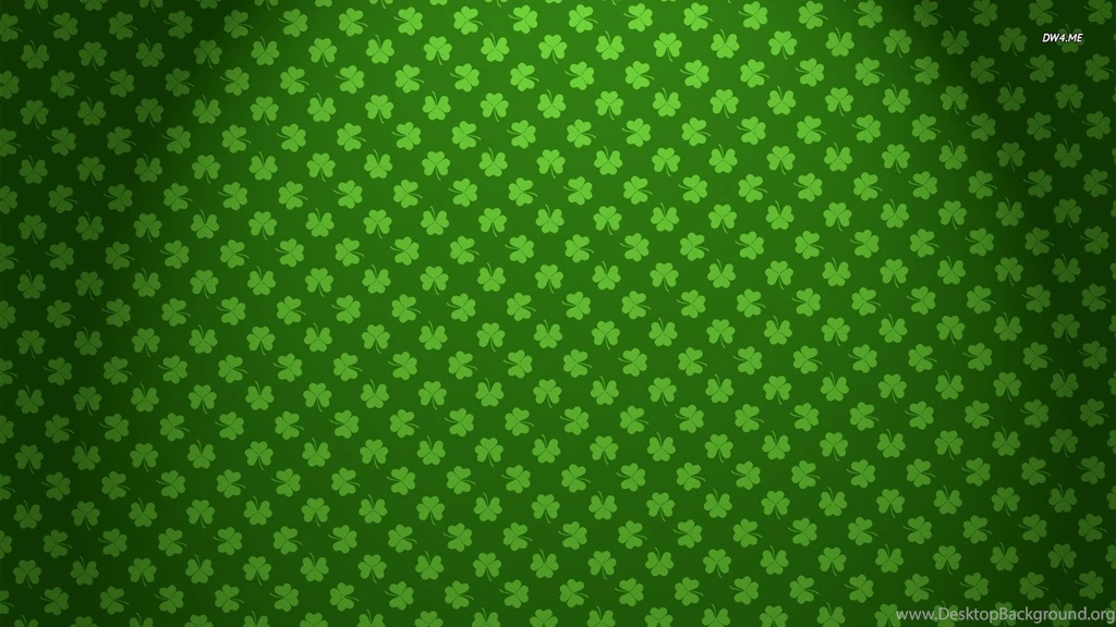 Wallpapers Pink Pattern Shamrock 1366x768