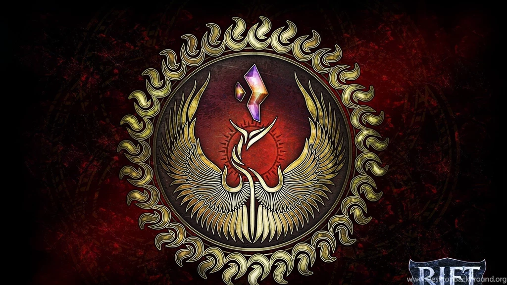 Download Wallpapers 1920x1080 Rift, Symbol, Emblem, Wings Full HD ...