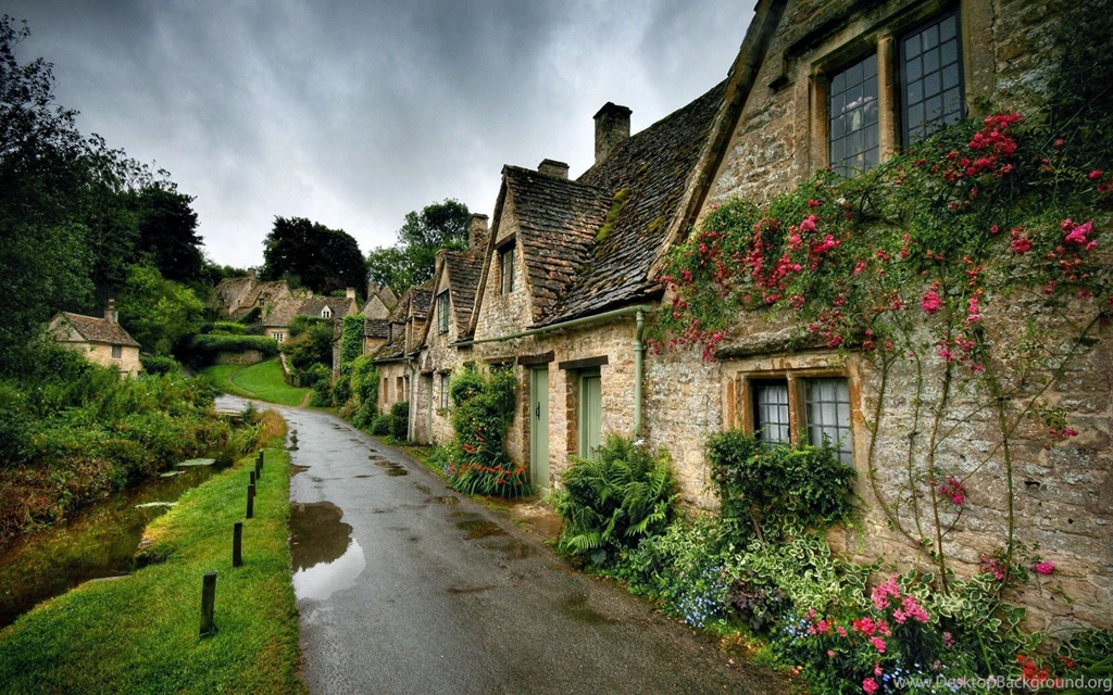 Bibury England Beautiful Village Wallpapers HD Download