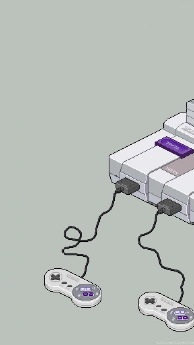 Snes Iphone 5 Wallpapers Desktop Background
