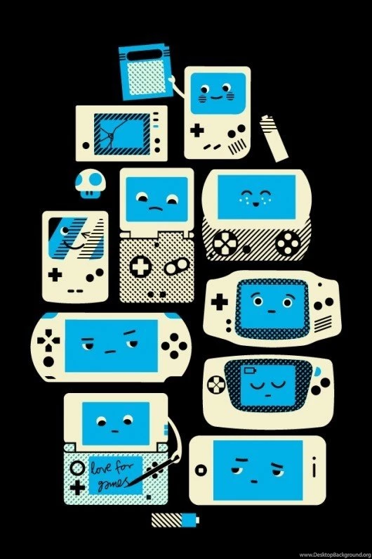GameBoys Of Years Past. Basically The Definition Of