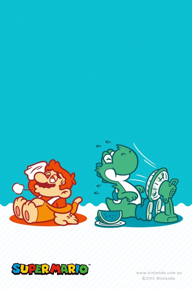 Nintendo Of Australia Releases Adorable Mario And Yoshi Wallpapers ...