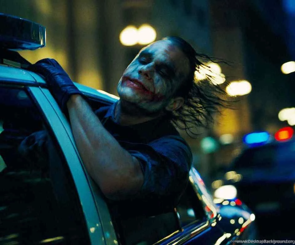 Download Joker In A Police Car Wallpapers For Samsung Epic