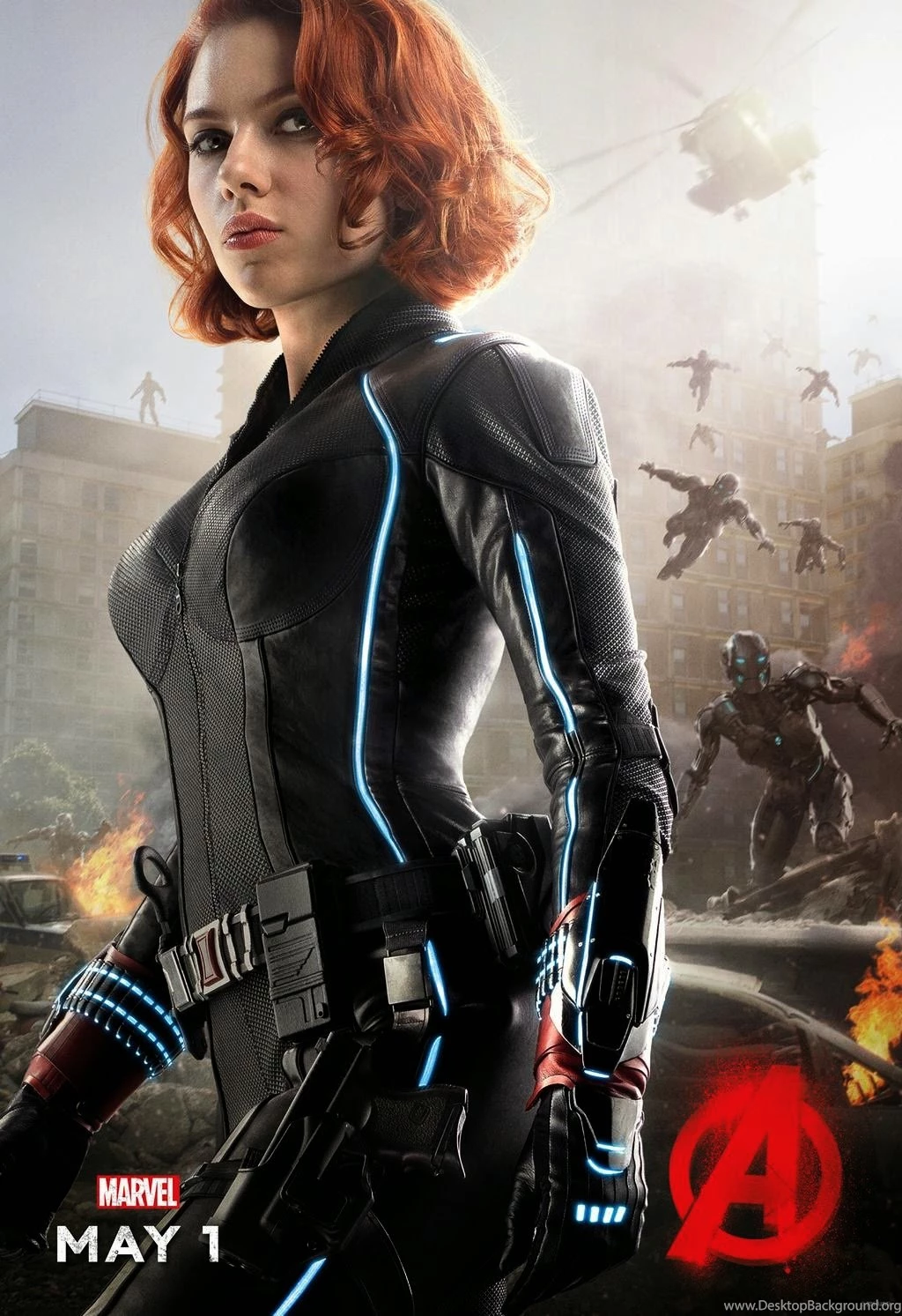 Black Widow Avengers 2 Wallpaper.