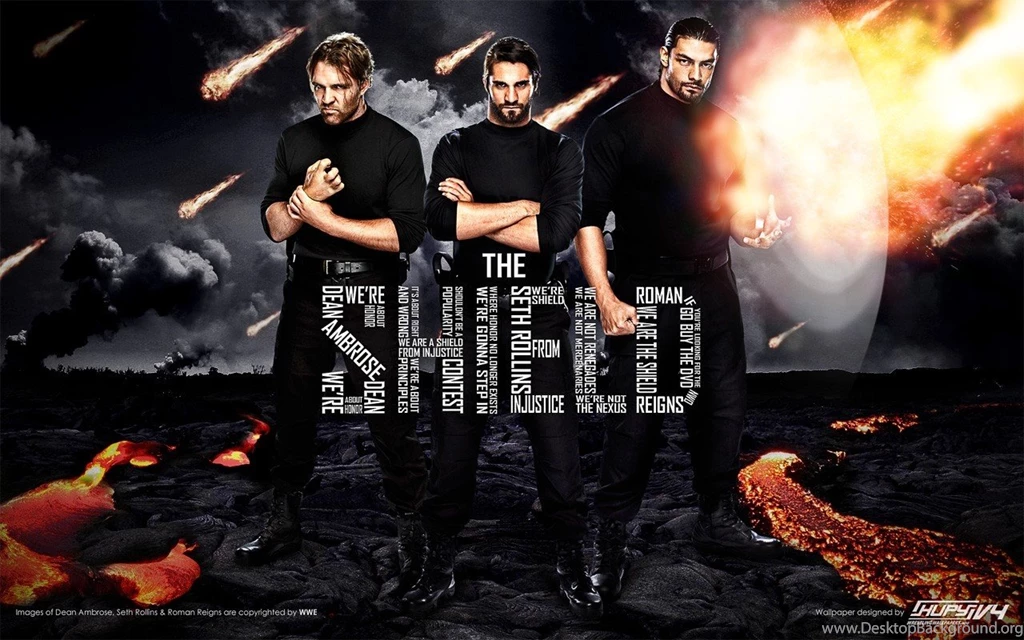 the shield wwe wallpapers for iphone hq backgrounds desktop background