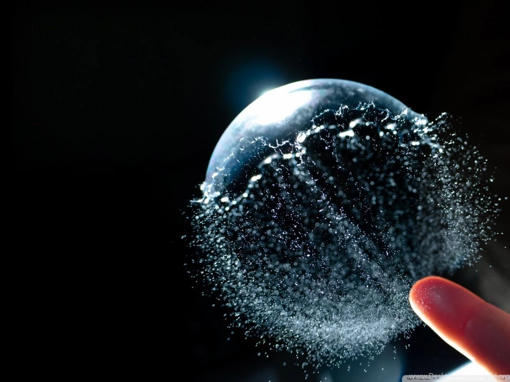 Soap Bubble Bursting Bokeh HD Desktop Wallpapers : High Definition ...