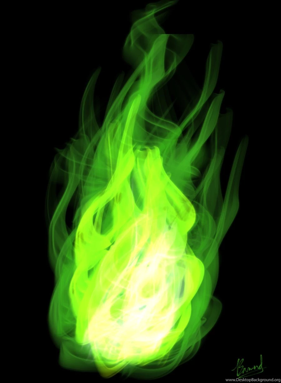Green Flame By BannedForever On DeviantArt