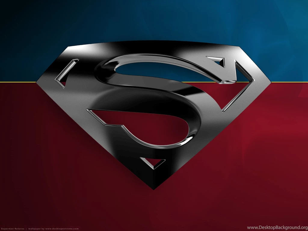 ZZ Superman Logo With Blue & Red Backgrounds For New Movie SUPERMAN ...