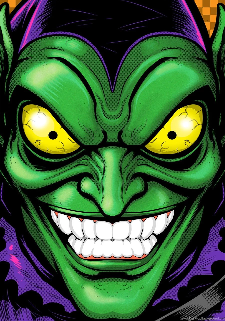 Green Goblin Portrait Commission By Thuddleston On DeviantArt