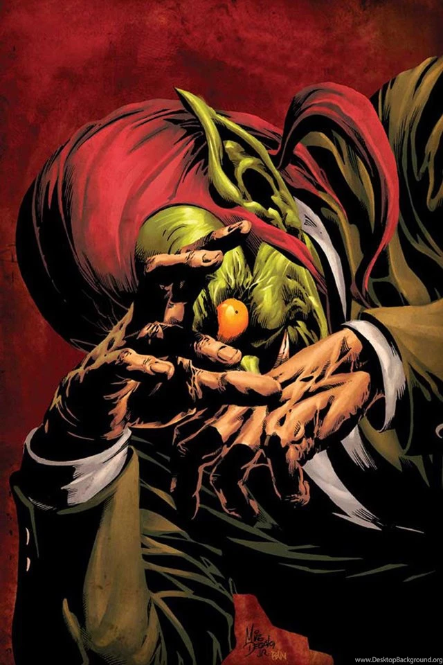 Green Goblin I4 Drawns Cartoons Wallpapers For iPhone Download Free