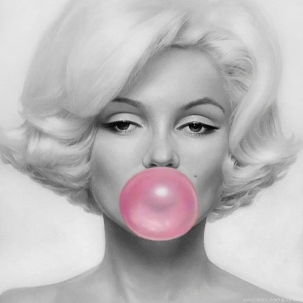 Marilyn Monroe Bubblegum By The ArtGod On DeviantArt