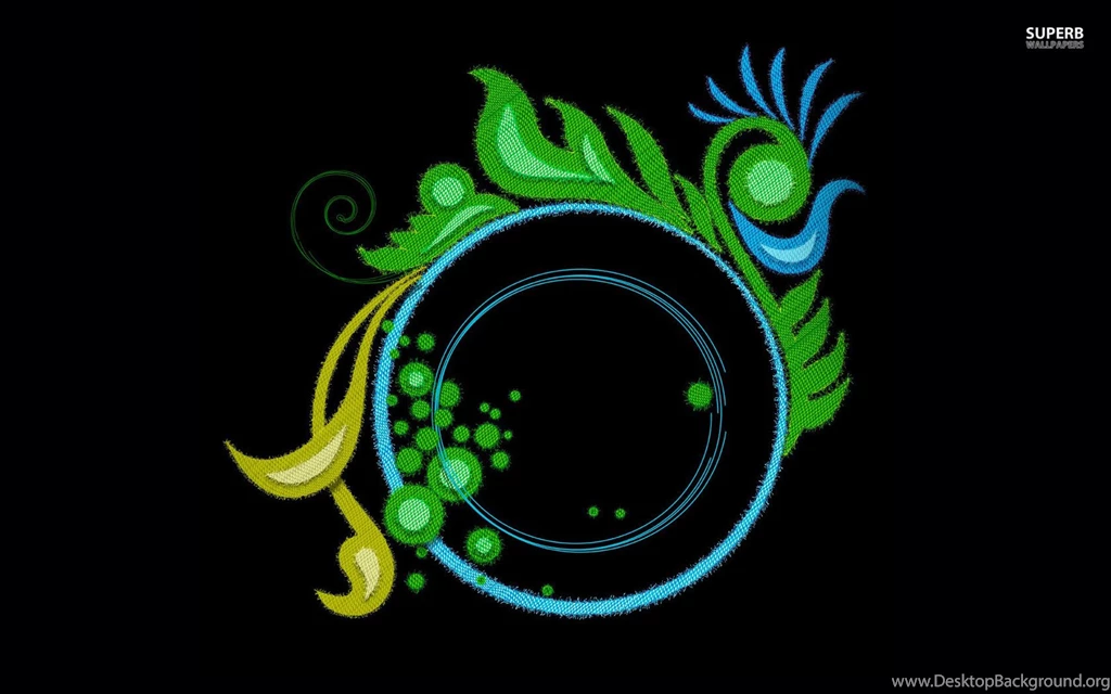 Fabric Textured Swirly Circle Wallpapers   Abstract Wallpapers