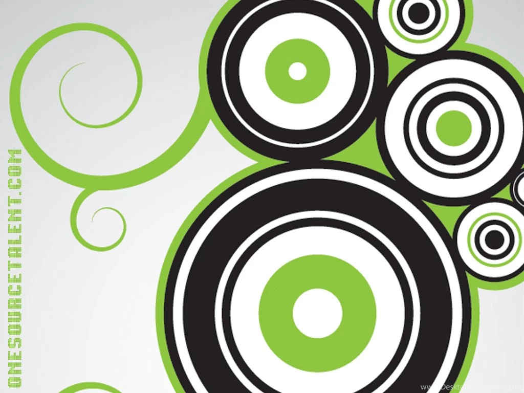 One Source Talent Green Circle Wallpapers